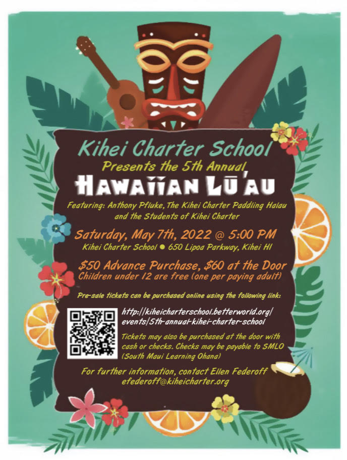 Our Lu`au fundraiser is back!
